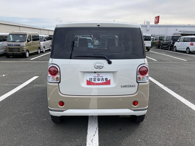 ムーヴキャンバスＧメイクアップＶＳ　ＳＡIII１４インチフルホイールキャップ　ＬＥＤヘッドランプ　キーフリーシステム　両側パワースライドドア　オートエアコン（プッシュ式）　オートライト　置きラクボックス（静岡県）の中古車