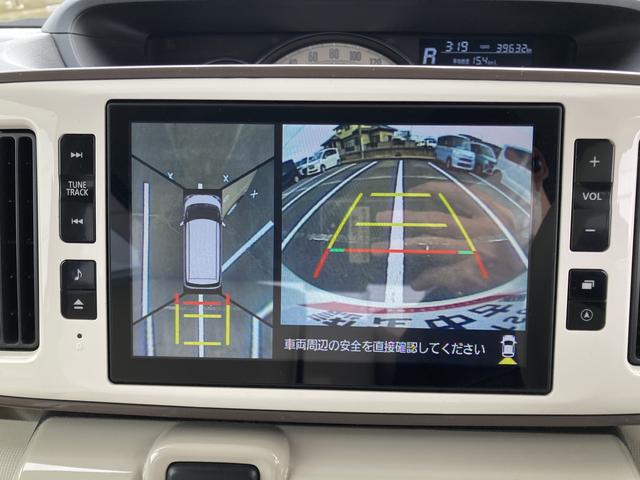 ムーヴキャンバスＧメイクアップＶＳ　ＳＡIII１４インチフルホイールキャップ　ＬＥＤヘッドランプ　キーフリーシステム　両側パワースライドドア　オートエアコン（プッシュ式）　オートライト　置きラクボックス（静岡県）の中古車