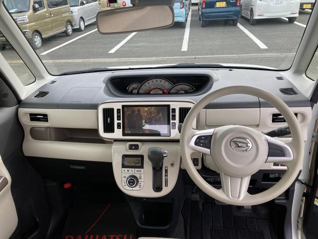 ムーヴキャンバスＧメイクアップＶＳ　ＳＡIII１４インチフルホイールキャップ　ＬＥＤヘッドランプ　キーフリーシステム　両側パワースライドドア　オートエアコン（プッシュ式）　オートライト　置きラクボックス（静岡県）の中古車