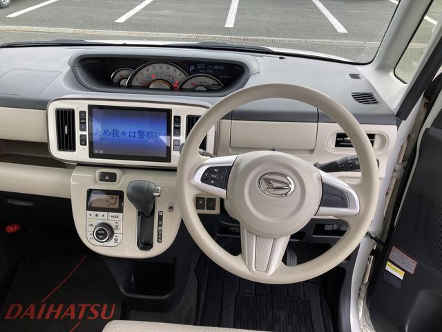 ムーヴキャンバスＧメイクアップＶＳ　ＳＡIII１４インチフルホイールキャップ　ＬＥＤヘッドランプ　キーフリーシステム　両側パワースライドドア　オートエアコン（プッシュ式）　オートライト　置きラクボックス（静岡県）の中古車