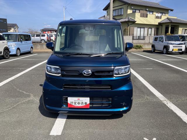 タントＸターボ３６０度スーパーＵＶＩＲカットガラス　格納式シートバックテーブル　シートバックポケット　運転席シートリフター　チルトステアリング　シートヒーター　リヤヒーターダクト　本革巻ステアリングホイール（静岡県）の中古車