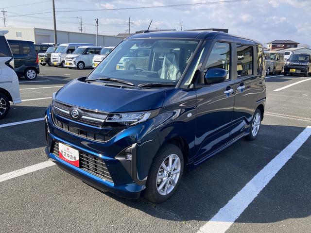 ムーヴＧキーフリーシステム　プッシュボタンスタート　ＬＥＤヘッドライト　１４インチアルミホイール　左側パワースライドドア　カラーマルチインフォメーションディスプレイ（静岡県）の中古車