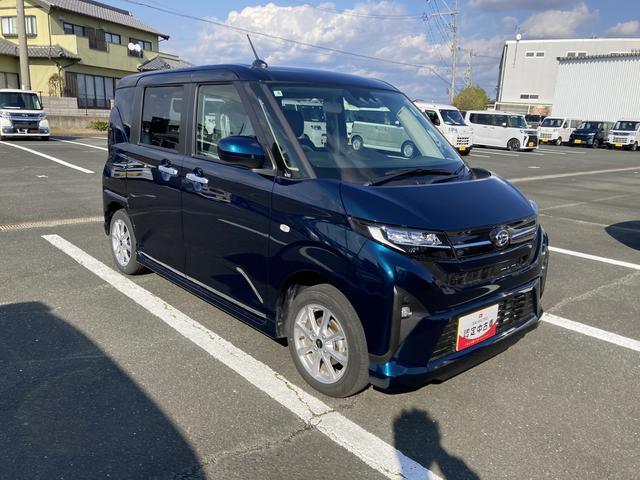 ムーヴＧキーフリーシステム　プッシュボタンスタート　ＬＥＤヘッドライト　１４インチアルミホイール　左側パワースライドドア　カラーマルチインフォメーションディスプレイ（静岡県）の中古車