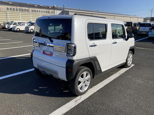 タフトG クロムベンチャーメッキドアアウターハンドル 15インチアルミホイール オートレベリング機能付フルLEDヘッドランプ LEDフォグランプ 本革巻ステアリングホイール 本革巻インパネセンターシフト(静岡県)の中古車