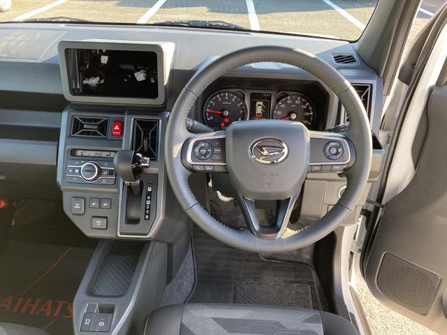 タフトG クロムベンチャーメッキドアアウターハンドル 15インチアルミホイール オートレベリング機能付フルLEDヘッドランプ LEDフォグランプ 本革巻ステアリングホイール 本革巻インパネセンターシフト(静岡県)の中古車