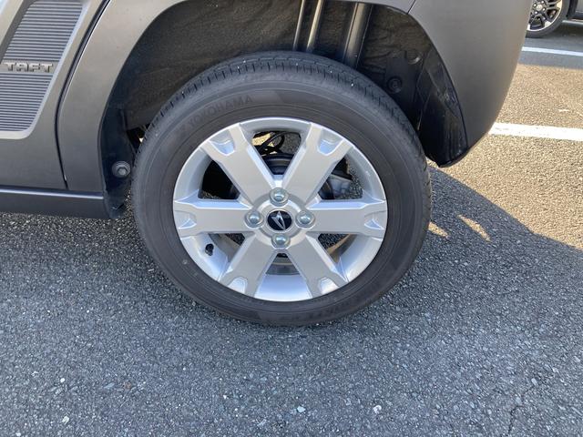 タフトG クロムベンチャーメッキドアアウターハンドル 15インチアルミホイール オートレベリング機能付フルLEDヘッドランプ LEDフォグランプ 本革巻ステアリングホイール 本革巻インパネセンターシフト(静岡県)の中古車