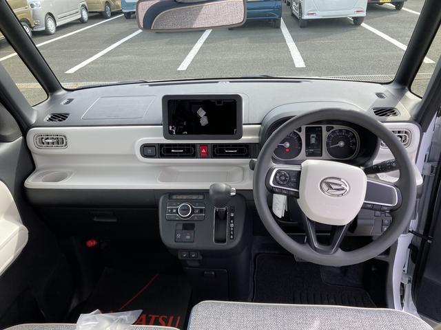 ムーヴキャンバスストライプスＧ１４インチフルホイールキャップ　ＬＥＤヘッドランプ　ＬＥＤフォグランプ　ホっとカップホルダー　両側パワースライドドア　キーフリーシステム　プッシュボタンスタート　ＵＶカットガラス（静岡県）の中古車