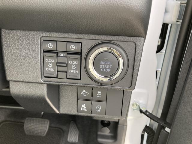 ムーヴキャンバスストライプスＧ１４インチフルホイールキャップ　ＬＥＤヘッドランプ　ＬＥＤフォグランプ　ホっとカップホルダー　両側パワースライドドア　キーフリーシステム　プッシュボタンスタート　ＵＶカットガラス（静岡県）の中古車