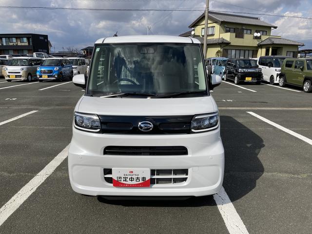 タントＸ１４インチフルホイールキャップ　フルＬＥＤヘッドランプ　オート格納式カラードドアミラー　左側パワースライドドア　ＴＦＴカラーマルチインフォメーションディスプレイ　フルファブリックシート（静岡県）の中古車