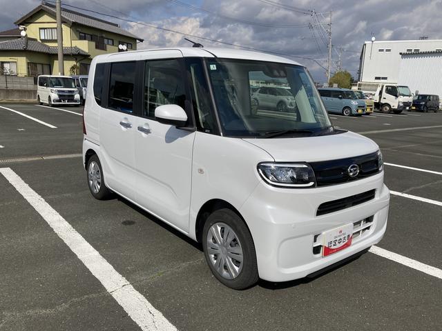 タントＸ１４インチフルホイールキャップ　フルＬＥＤヘッドランプ　オート格納式カラードドアミラー　左側パワースライドドア　ＴＦＴカラーマルチインフォメーションディスプレイ　フルファブリックシート（静岡県）の中古車