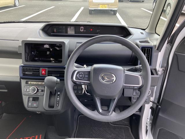 タントＸ１４インチフルホイールキャップ　フルＬＥＤヘッドランプ　オート格納式カラードドアミラー　左側パワースライドドア　ＴＦＴカラーマルチインフォメーションディスプレイ　フルファブリックシート（静岡県）の中古車