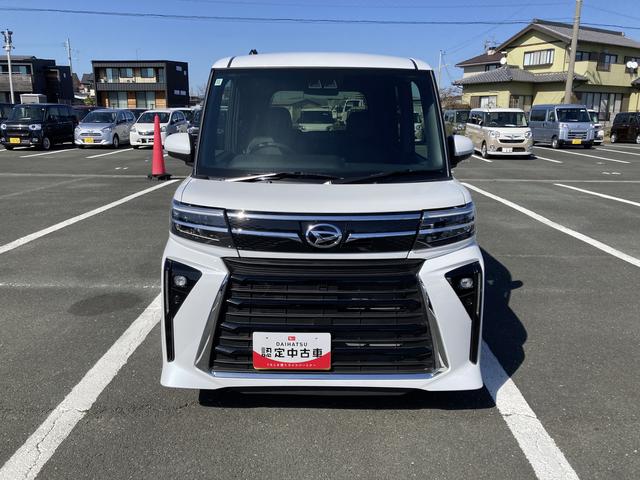 タントカスタムRS15インチアルミホイール キーフリーシステム プッシュボタンスタート オートエアコン(プッシュ式) フルLEDヘッドランプ オート格納式カラードドアミラー 本革巻ステアリングホイール(静岡県)の中古車