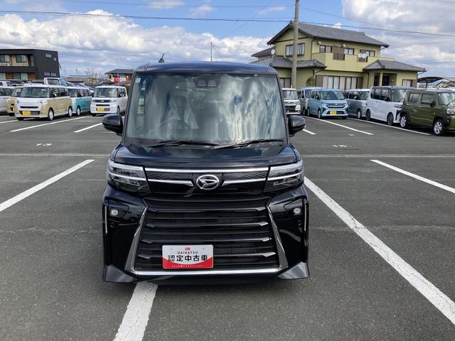 タントカスタムX14インチアルミホイール 大型エアロバンパー フルLEDヘッドランプ オート格納式カラードドアミラー 両側パワースライドドア キーフリーシステム プッシュボタンスタート(静岡県)の中古車