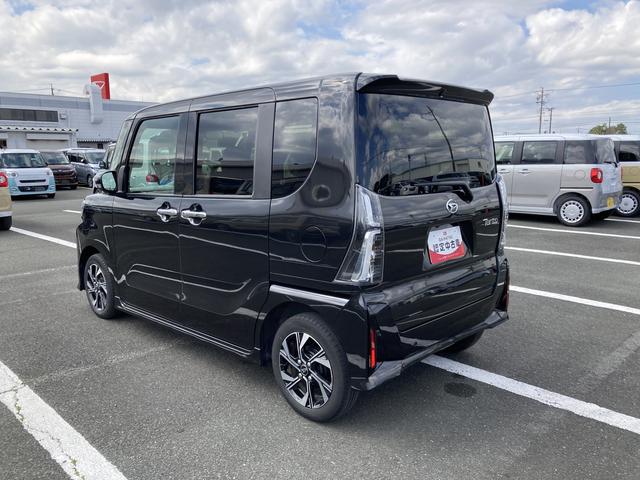 タントカスタムX14インチアルミホイール 大型エアロバンパー フルLEDヘッドランプ オート格納式カラードドアミラー 両側パワースライドドア キーフリーシステム プッシュボタンスタート(静岡県)の中古車