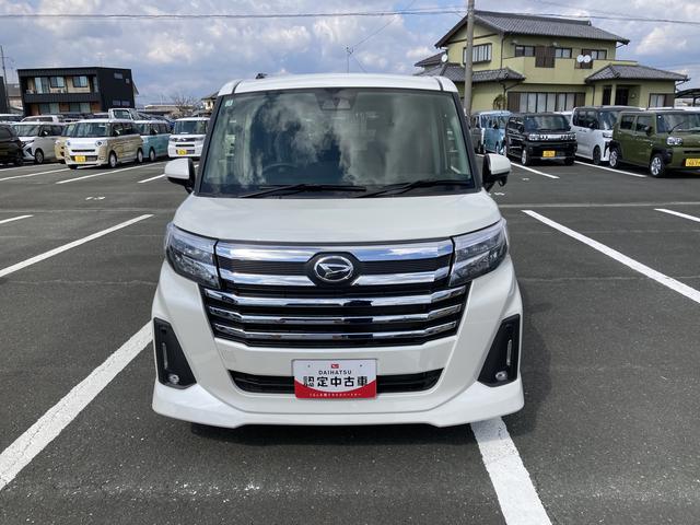 トールカスタムＧＬＥＤヘッドランプ　キーフリーシステム　プッシュボタンスタート　オートエアコン（プッシュ式）　両側パワースライドドア　マルチインフォメーションディスプレイ（静岡県）の中古車