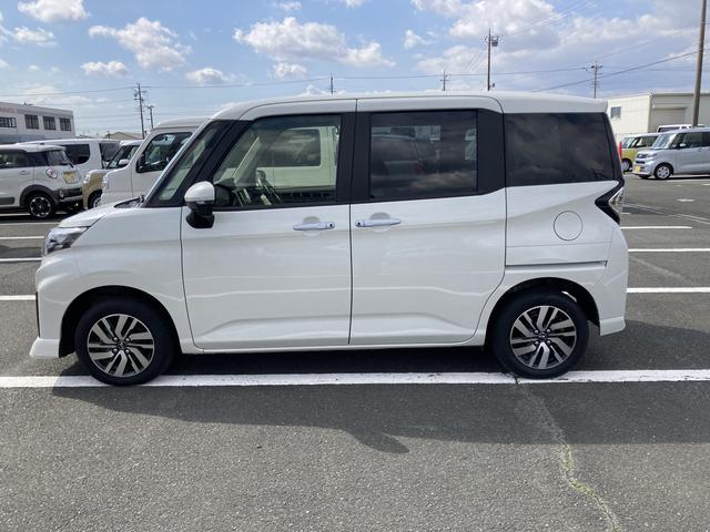 トールカスタムＧＬＥＤヘッドランプ　キーフリーシステム　プッシュボタンスタート　オートエアコン（プッシュ式）　両側パワースライドドア　マルチインフォメーションディスプレイ（静岡県）の中古車