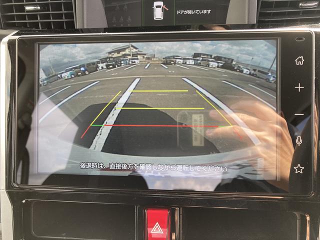 トールカスタムＧＬＥＤヘッドランプ　キーフリーシステム　プッシュボタンスタート　オートエアコン（プッシュ式）　両側パワースライドドア　マルチインフォメーションディスプレイ（静岡県）の中古車