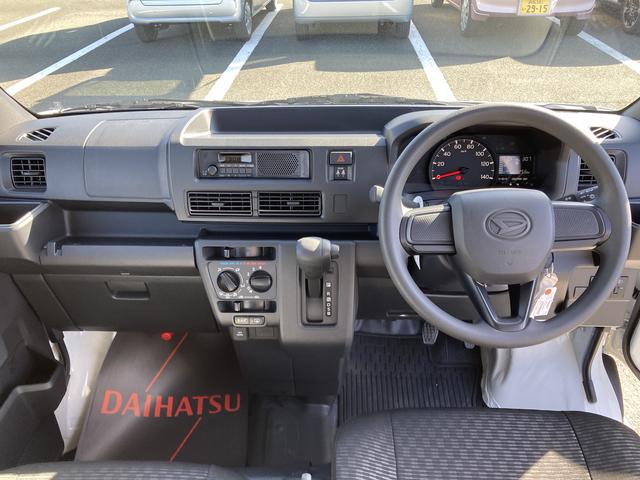 ハイゼットカーゴDXCVT 撥水フルファブリックシート表皮 オーバーヘッドシェルフ アッパートレイ キーレスエントリー ユースフルナット(31ヶ所)(静岡県)の中古車