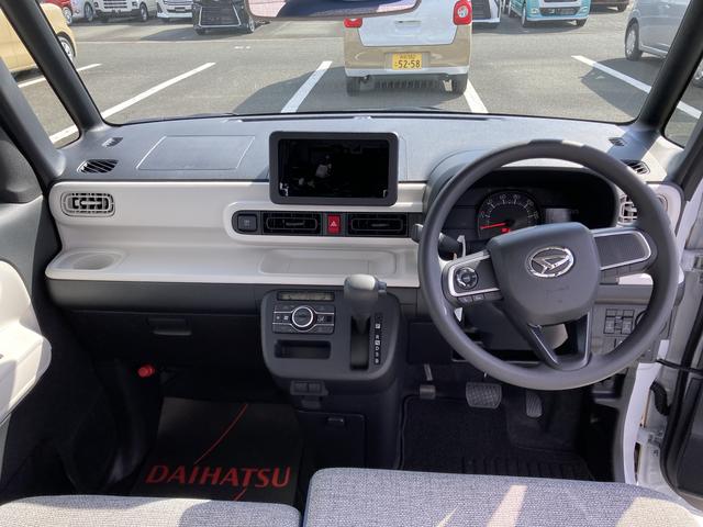 ムーヴキャンバスストライプスＸ１４インチフルホイールキャップ　キーフリーシステム　プッシュボタンスタート　ＵＶカットガラス　両側パワースライドドア　ハロゲンヘッドライト　ラゲージアンダーボックス（静岡県）の中古車