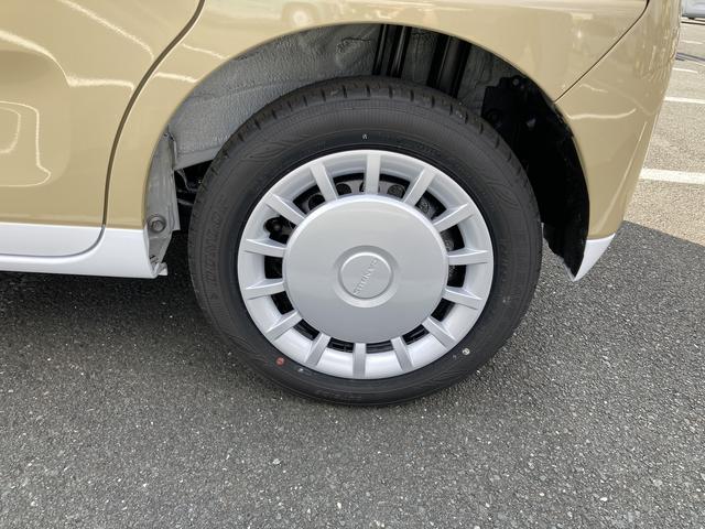 ムーヴキャンバスストライプスＸ１４インチフルホイールキャップ　キーフリーシステム　プッシュボタンスタート　ＵＶカットガラス　両側パワースライドドア　ハロゲンヘッドライト　ラゲージアンダーボックス（静岡県）の中古車