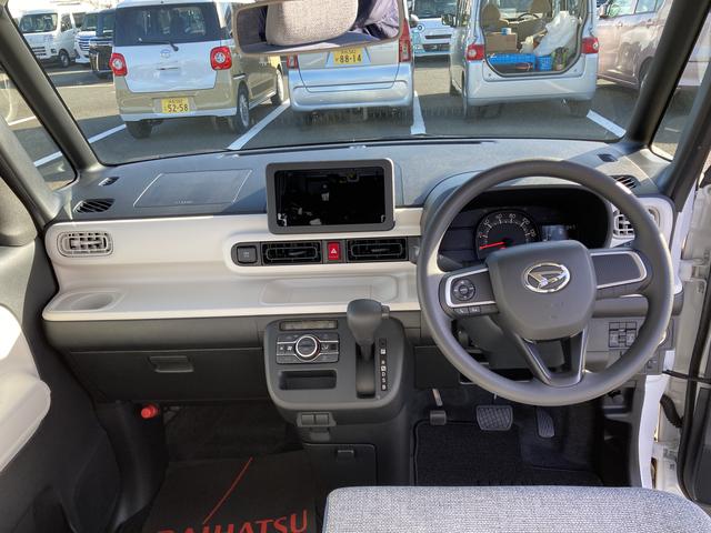 ムーヴキャンバスストライプスX14インチフルホイールキャップ キーフリーシステム プッシュボタンスタート UVカットガラス 両側パワースライドドア ハロゲンヘッドライト ラゲージアンダーボックス(静岡県)の中古車