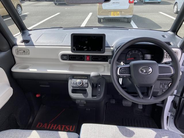 ムーヴキャンバスストライプスX14インチフルホイールキャップ キーフリーシステム プッシュボタンスタート UVカットガラス 両側パワースライドドア ハロゲンヘッドライト ラゲージアンダーボックス(静岡県)の中古車