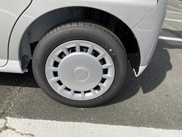 ムーヴキャンバスストライプスX14インチフルホイールキャップ キーフリーシステム プッシュボタンスタート UVカットガラス 両側パワースライドドア ハロゲンヘッドライト ラゲージアンダーボックス(静岡県)の中古車