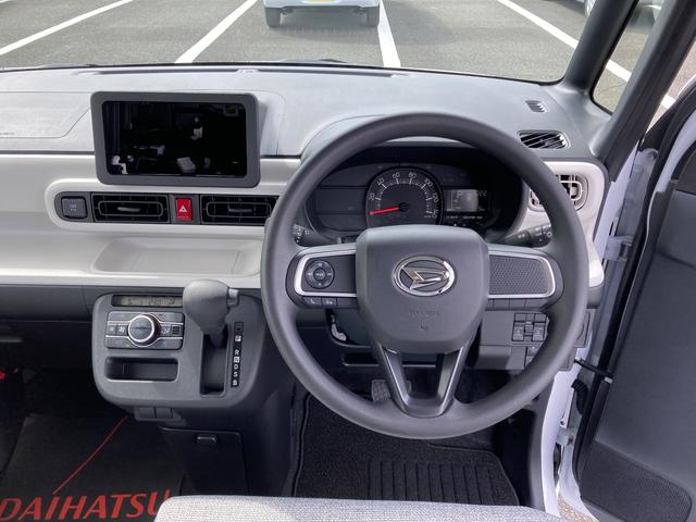 ムーヴキャンバスストライプスＸ１４インチフルホイールキャップ　キーフリーシステム　プッシュボタンスタート　ＵＶカットガラス　両側パワースライドドア　ハロゲンヘッドライト　ラゲージアンダーボックス（静岡県）の中古車