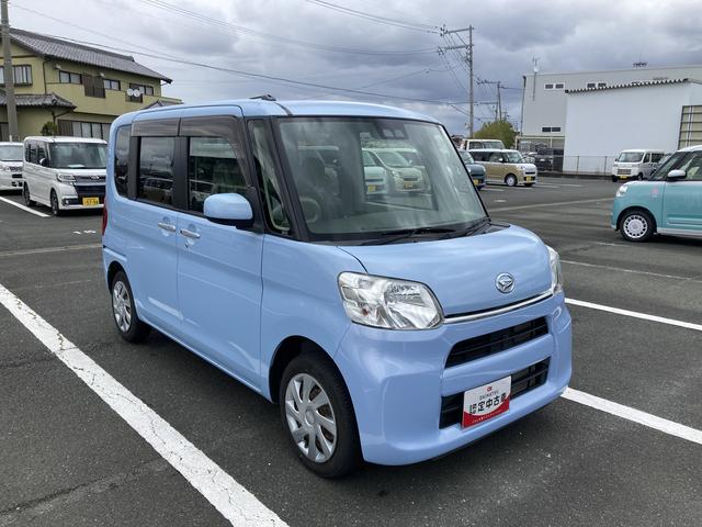 タントＸ　ＳＡIIIキーフリーシステム　パワースライドドア（左側）　オートエアコン（プッシュ式）　オートライト　ハロゲンヘッドランプ　マルチインフォメーションディスプレイ（静岡県）の中古車