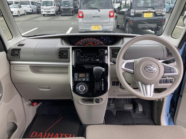 タントＸ　ＳＡIIIキーフリーシステム　パワースライドドア（左側）　オートエアコン（プッシュ式）　オートライト　ハロゲンヘッドランプ　マルチインフォメーションディスプレイ（静岡県）の中古車