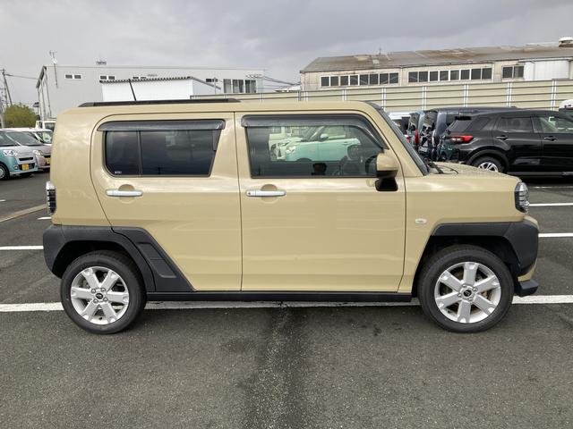 タフトＧ１５インチアルミホイール　オートレベリング機能付フルＬＥＤヘッドランプ　ＬＥＤフォグランプ　本革巻ステアリングホイール　本革巻インパネセンターシフト　ＴＦＴカラーマルチインフォメーションディスプレイ（静岡県）の中古車