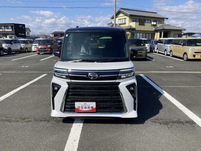 タントカスタムＲＳ１５インチアルミホイール　キーフリーシステム　プッシュボタンスタート　オートエアコン（プッシュ式）　フルＬＥＤヘッドランプ　オート格納式カラードドアミラー　本革巻ステアリングホイール（静岡県）の中古車