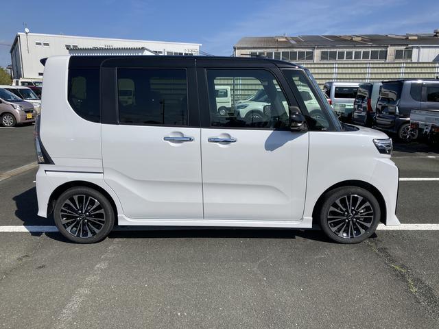 タントカスタムＲＳ１５インチアルミホイール　キーフリーシステム　プッシュボタンスタート　オートエアコン（プッシュ式）　フルＬＥＤヘッドランプ　オート格納式カラードドアミラー　本革巻ステアリングホイール（静岡県）の中古車