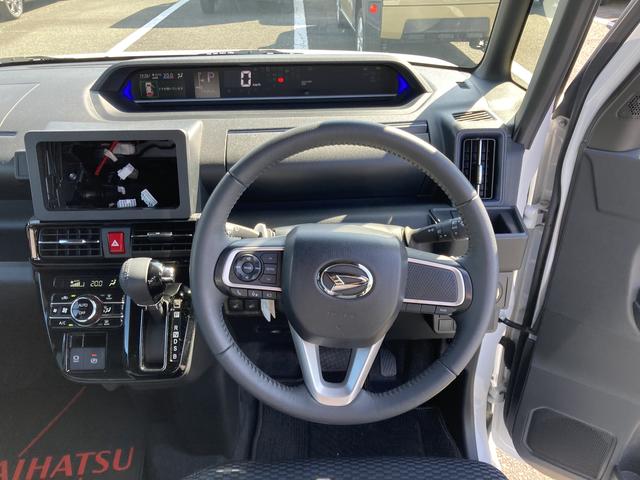 タントカスタムＲＳ１５インチアルミホイール　キーフリーシステム　プッシュボタンスタート　オートエアコン（プッシュ式）　フルＬＥＤヘッドランプ　オート格納式カラードドアミラー　本革巻ステアリングホイール（静岡県）の中古車