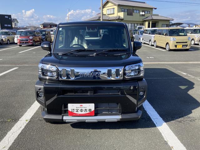 タフトＧ　クロムベンチャーメッキドアアウターハンドル　１５インチアルミホイール　オートレベリング機能付フルＬＥＤヘッドランプ　ＬＥＤフォグランプ　本革巻ステアリングホイール　本革巻インパネセンターシフト（静岡県）の中古車