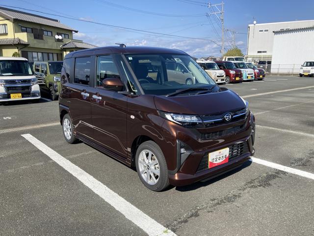 ムーヴＧキーフリーシステム　プッシュボタンスタート　ＬＥＤヘッドライト　１４インチアルミホイール　左側パワースライドドア　カラーマルチインフォメーションディスプレイ（静岡県）の中古車