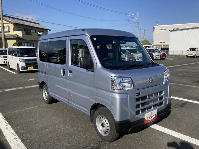 ハイゼットカーゴＤＸＣＶＴ　撥水フルファブリックシート表皮　オーバーヘッドシェルフ　アッパートレイ　キーレスエントリー　ユースフルナット（３１ヶ所）（静岡県）の中古車
