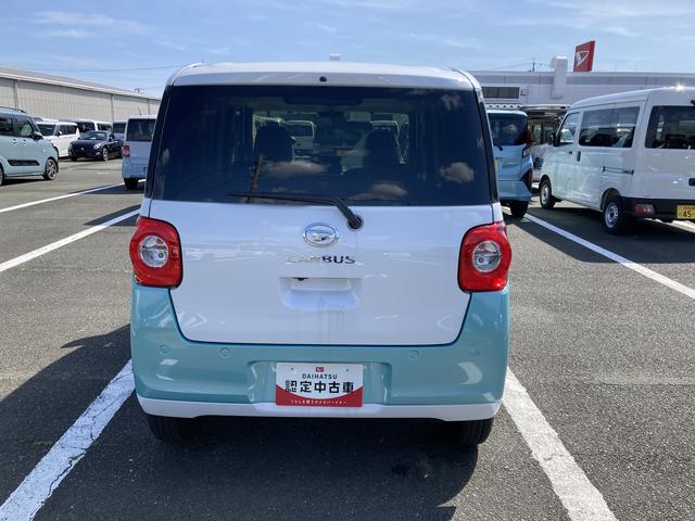 ムーヴキャンバスストライプスＧ１４インチフルホイールキャップ　ＬＥＤヘッドランプ　ＬＥＤフォグランプ　ホっとカップホルダー　両側パワースライドドア　キーフリーシステム　プッシュボタンスタート　ＵＶカットガラス（静岡県）の中古車