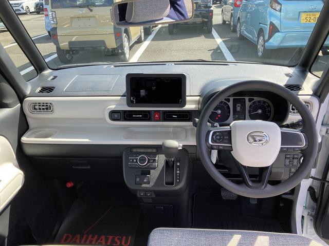 ムーヴキャンバスストライプスＧ１４インチフルホイールキャップ　ＬＥＤヘッドランプ　ＬＥＤフォグランプ　ホっとカップホルダー　両側パワースライドドア　キーフリーシステム　プッシュボタンスタート　ＵＶカットガラス（静岡県）の中古車