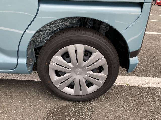 ムーヴＸキーフリーシステム　プッシュボタンスタート　ＬＥＤヘッドライト　１４インチフルホイールキャップ　マルチインフォメーションディスプレイ　左側パワースライドドア（静岡県）の中古車