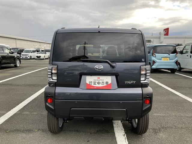 タフトＧ１５インチアルミホイール　オートレベリング機能付フルＬＥＤヘッドランプ　ＬＥＤフォグランプ　本革巻ステアリングホイール　本革巻インパネセンターシフト　ＴＦＴカラーマルチインフォメーションディスプレイ（静岡県）の中古車