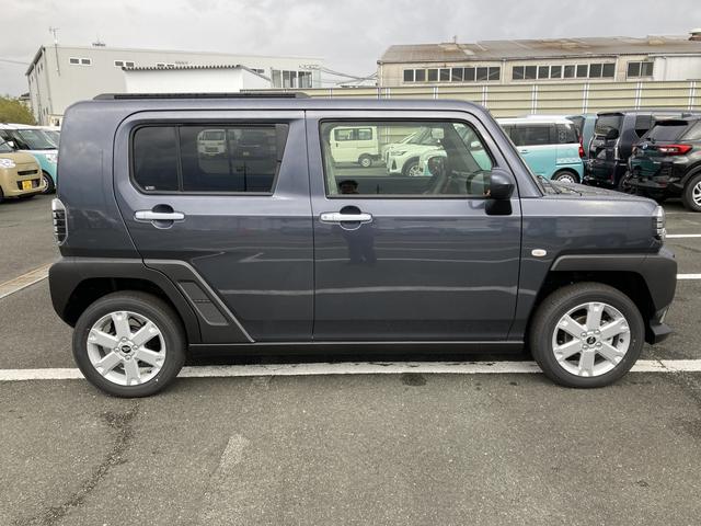 タフトＧ１５インチアルミホイール　オートレベリング機能付フルＬＥＤヘッドランプ　ＬＥＤフォグランプ　本革巻ステアリングホイール　本革巻インパネセンターシフト　ＴＦＴカラーマルチインフォメーションディスプレイ（静岡県）の中古車