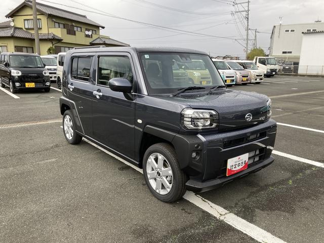 タフトＧ１５インチアルミホイール　オートレベリング機能付フルＬＥＤヘッドランプ　ＬＥＤフォグランプ　本革巻ステアリングホイール　本革巻インパネセンターシフト　ＴＦＴカラーマルチインフォメーションディスプレイ（静岡県）の中古車