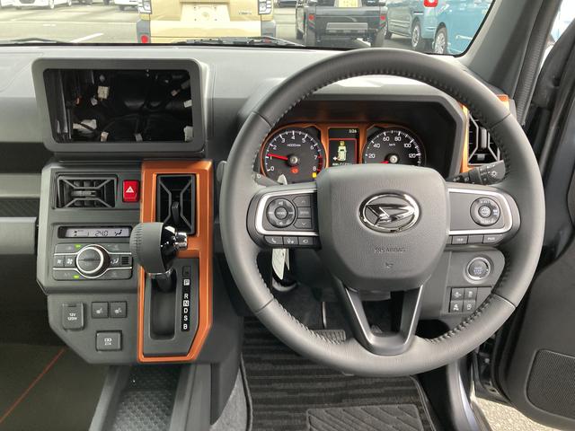 タフトＧ１５インチアルミホイール　オートレベリング機能付フルＬＥＤヘッドランプ　ＬＥＤフォグランプ　本革巻ステアリングホイール　本革巻インパネセンターシフト　ＴＦＴカラーマルチインフォメーションディスプレイ（静岡県）の中古車