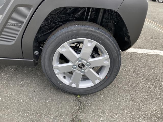 タフトＧ１５インチアルミホイール　オートレベリング機能付フルＬＥＤヘッドランプ　ＬＥＤフォグランプ　本革巻ステアリングホイール　本革巻インパネセンターシフト　ＴＦＴカラーマルチインフォメーションディスプレイ（静岡県）の中古車