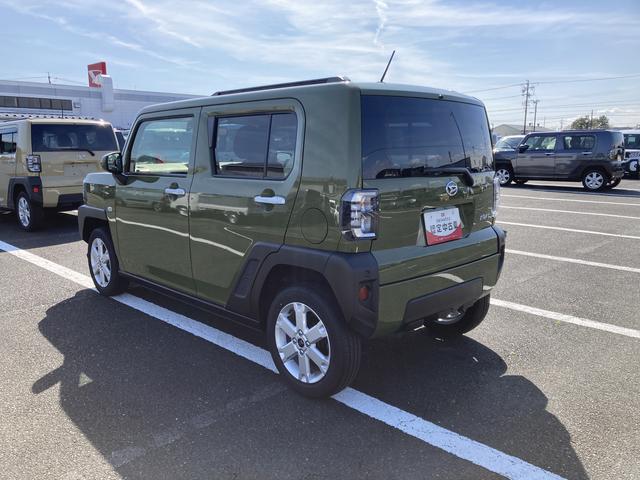 タフトＧ１５インチアルミホイール　オートレベリング機能付フルＬＥＤヘッドランプ　ＬＥＤフォグランプ　本革巻ステアリングホイール　本革巻インパネセンターシフト　ＴＦＴカラーマルチインフォメーションディスプレイ（静岡県）の中古車