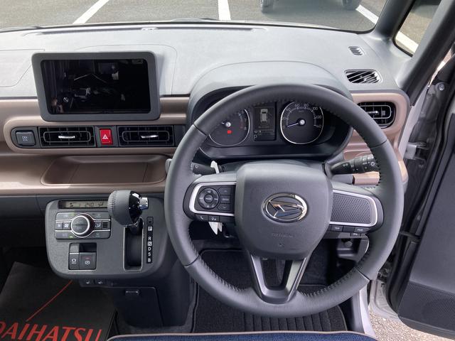 ムーヴキャンバスセオリーＧ１４インチフルホイールキャップ　ＬＥＤヘッドランプ　ＬＥＤフォグランプ　ホっとカップホルダー　両側パワースライドドア　キーフリーシステム　プッシュボタンスタート　革巻ステアリングホイール（静岡県）の中古車