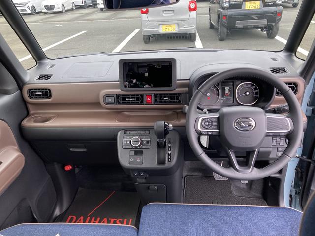 ムーヴキャンバスセオリーＧ１４インチフルホイールキャップ　ＬＥＤヘッドランプ　ＬＥＤフォグランプ　ホっとカップホルダー　両側パワースライドドア　キーフリーシステム　プッシュボタンスタート　革巻ステアリングホイール（静岡県）の中古車