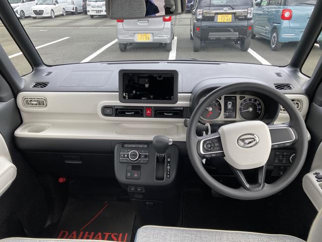 ムーヴキャンバスストライプスＧ１４インチフルホイールキャップ　ＬＥＤヘッドランプ　ＬＥＤフォグランプ　ホっとカップホルダー　両側パワースライドドア　キーフリーシステム　プッシュボタンスタート　ＵＶカットガラス（静岡県）の中古車