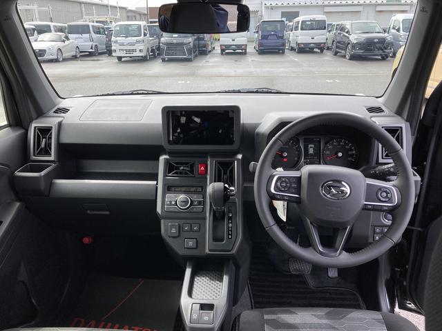 タフトＧ　ダーククロムベンチャー１５インチアルミホイール（ガンメタリック塗装）　オートレベリング機能付フルＬＥＤヘッドランプ　ＬＥＤフォグランプ　本革巻ステアリングホイール　本革巻インパネセンターシフト（静岡県）の中古車